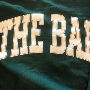 The Bar Varsity Sweatshirt Hunter Green